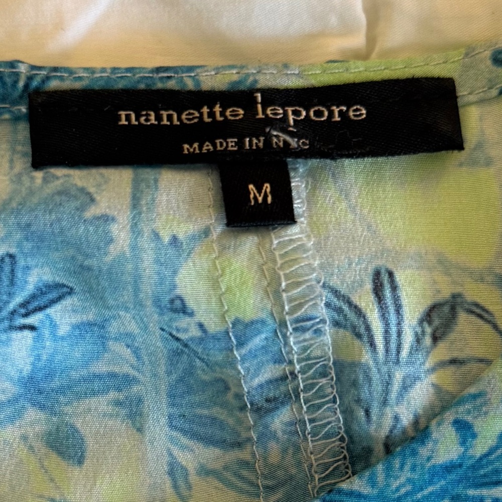 Nanette Lepore Silk Floral 2 Piece Set Summer Chic! - Picture 3 of 12